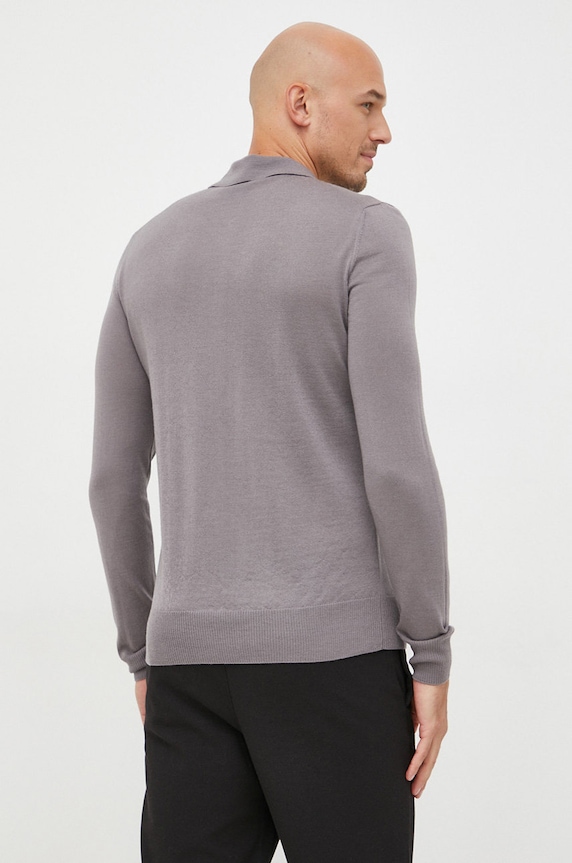 Дрехи Вълнен пуловер Emporio Armani 8N1F43.1M67Z.NOS сив