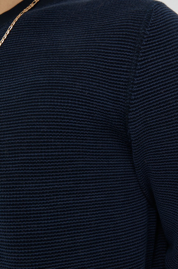 Marc O'Polo maglione in misto lana M28510660376 blu navy