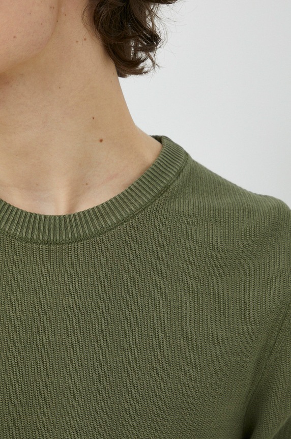 Marc O'Polo maglione in cotone M21502360026 verde