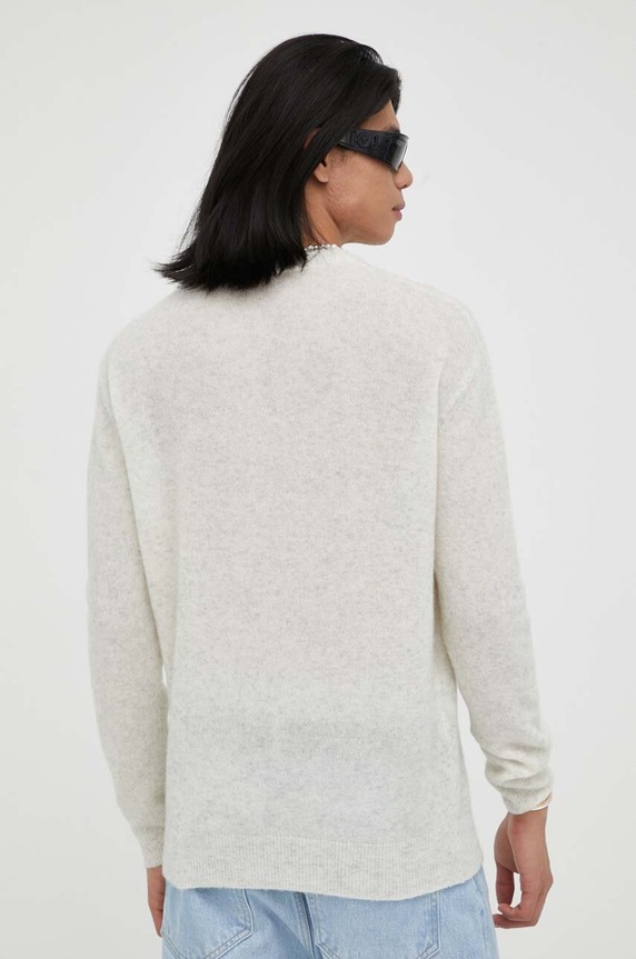 Odzież American Vintage sweter wełniany MRAZ18A szary