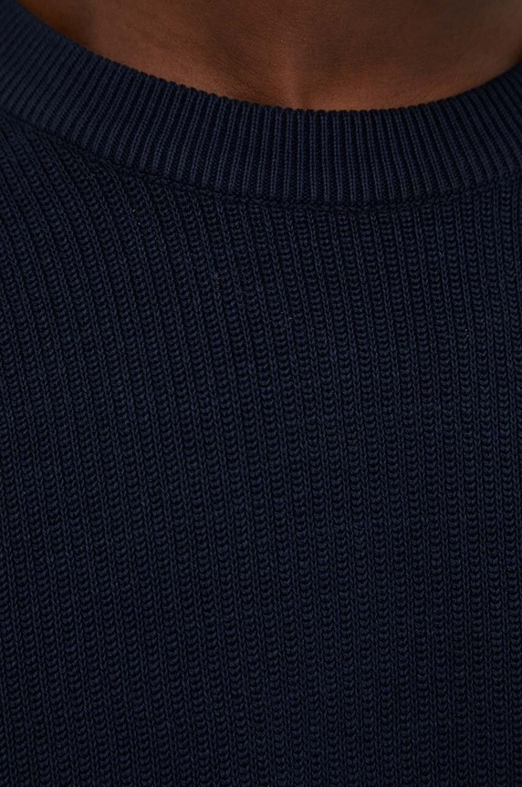 Marc O'Polo sweter bawełniany M28502360124 granatowy