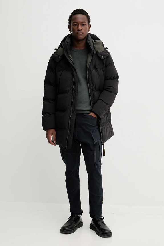 Marc O'Polo sweter z domieszką wełny 5000009265 zielony AW25