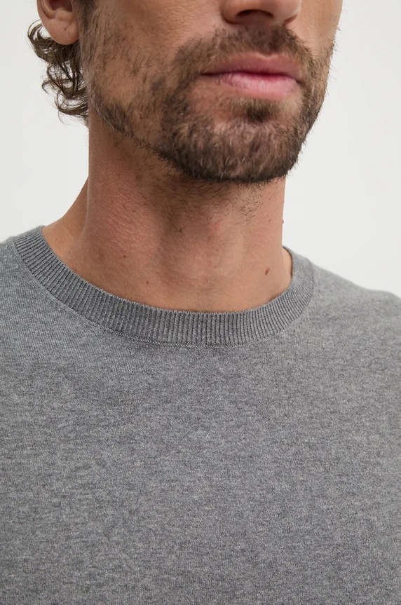 United Colors of Benetton sweter 10CVU1N60.100.. szary