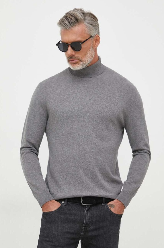United Colors of Benetton sweter pozostałe szary 10CVU2519.507.