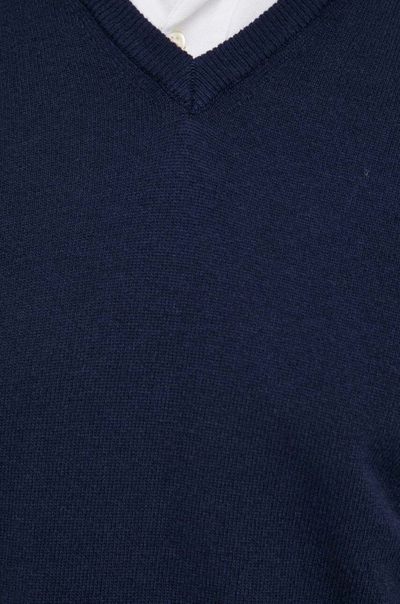 Вовняний светр United Colors of Benetton 1002U4407.016. темно-синій