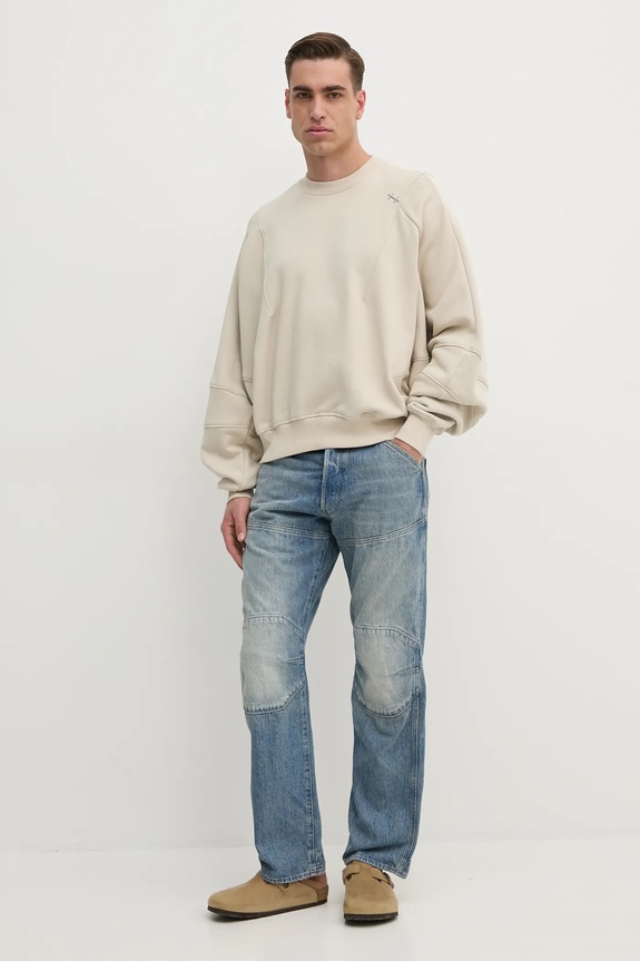 Heliot Emil felpa in cotone SS25.M.08.062.ST18.CO beige AA00