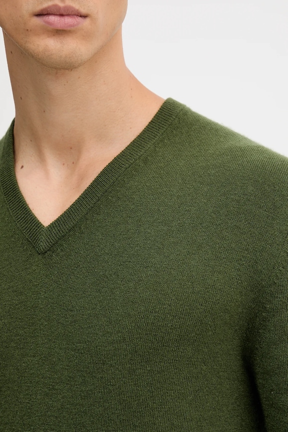 Vuneni pulover United Colors of Benetton 1002U4407 zelena