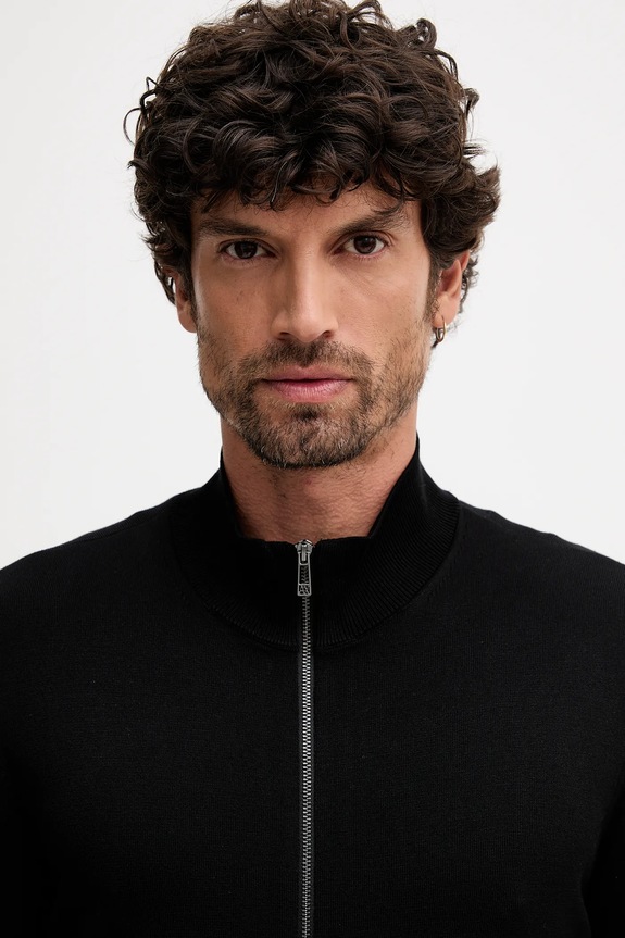 Armani Exchange cardigan negru XM001279.AF10454.NOS