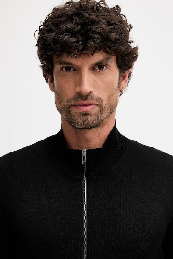 Armani Exchange cardigan negru XM001279.AF10454.NOS