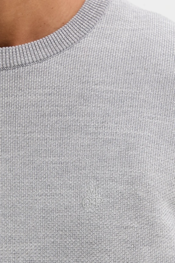 Marc O'Polo pulover de bumbac 5000009413 gri