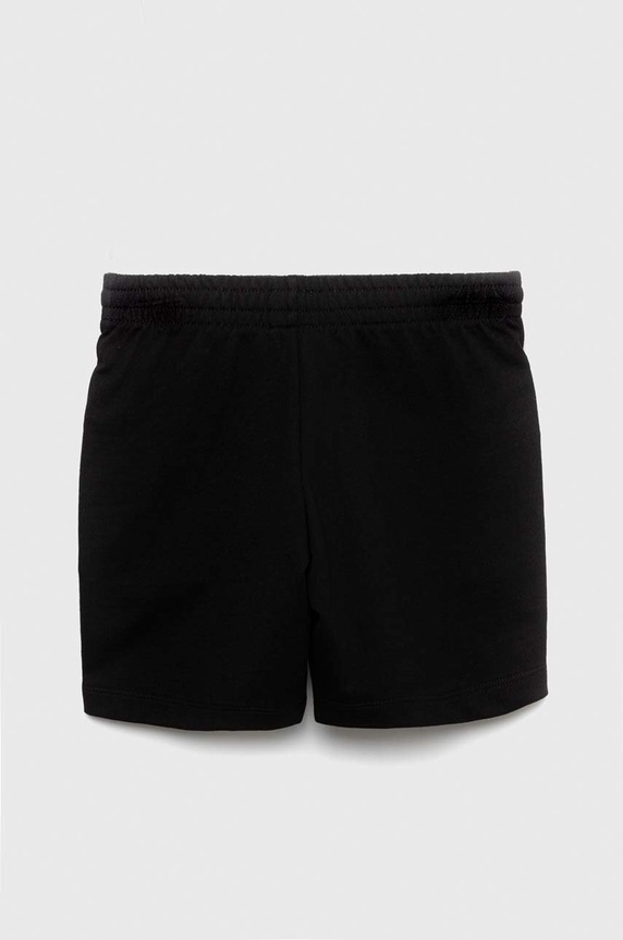 EA7 Emporio Armani szorty bawełniane dziecięce 8NBS51.BJ05Z czarny SS24