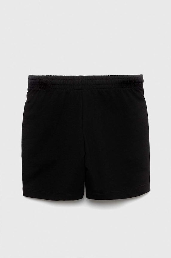 EA7 Emporio Armani szorty bawełniane dziecięce 8NBS51.BJ05Z czarny SS24
