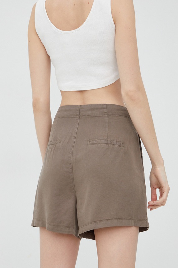 Odzież Vero Moda szorty 10209543.BungeeCord brązowy
