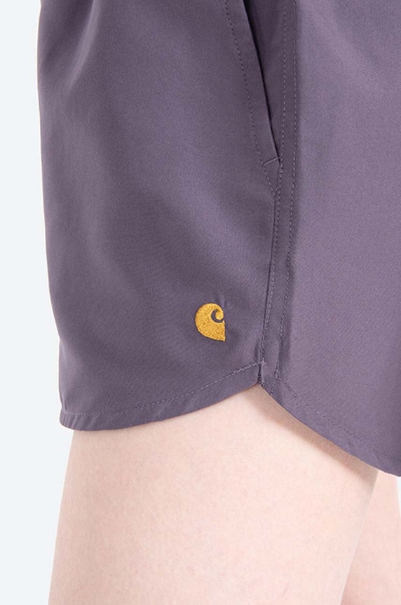 Carhartt WIP shorts W Chase Swim violet I028940.