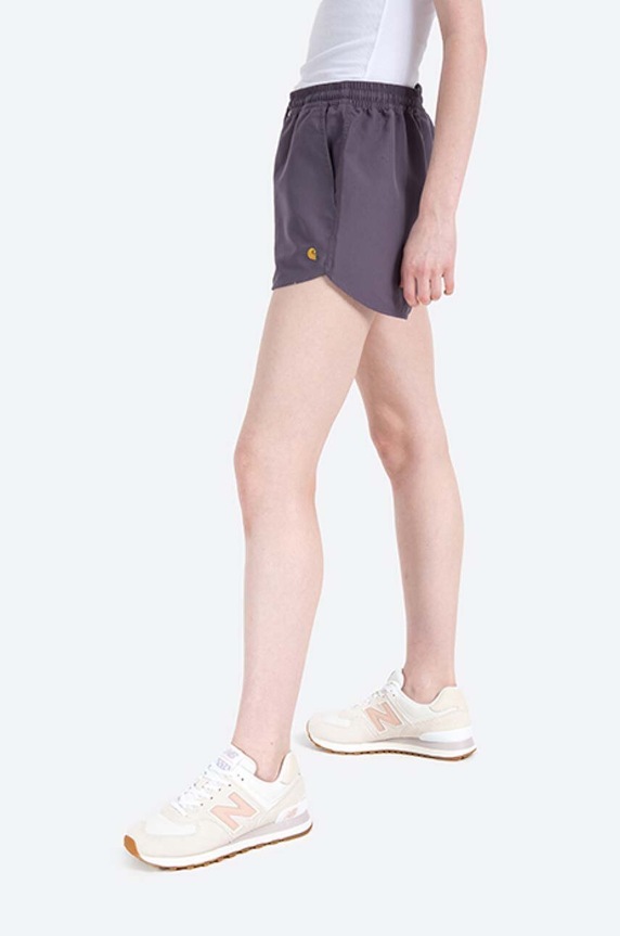 Carhartt WIP shorts W Chase Swim I028940. violet