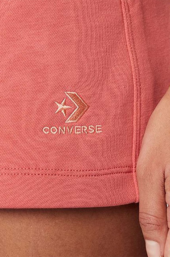 Clothing Converse shorts EmbroidSC Short FT 10020163.A07 pink