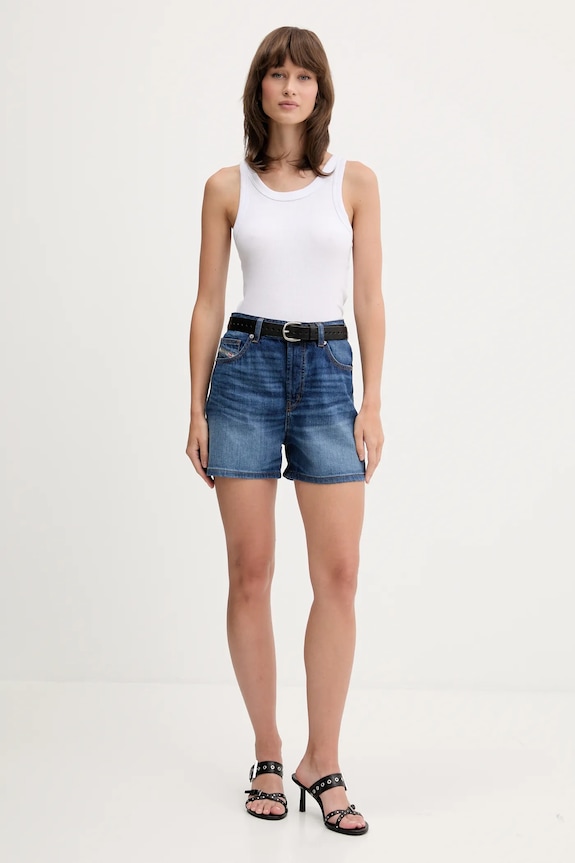 Diesel pantaloncini di jeans DE-JIRO SHORTS A19060.0DBEL blu AA00