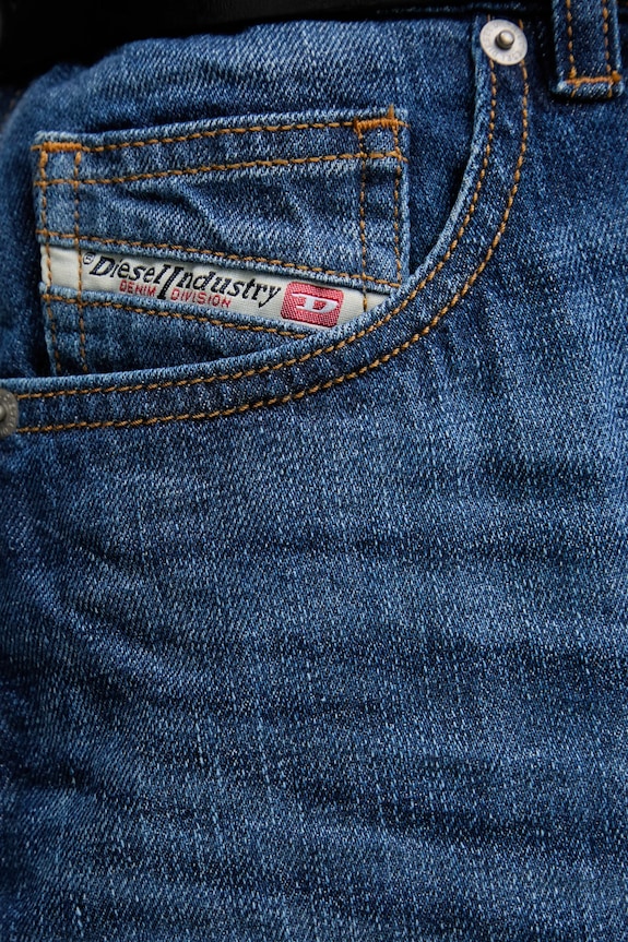 Diesel pantaloncini di jeans DE-JIRO SHORTS blu A19060.0DBEL