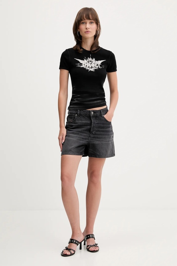 Diesel farmer rövidnadrág DE-JIRO SHORTS A19060.0DBEM fekete AA00