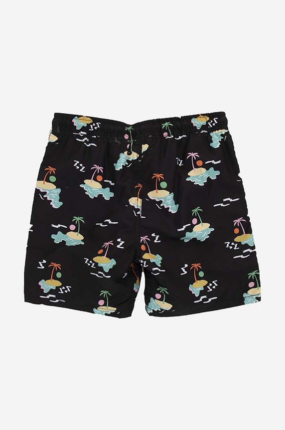 Happy Socks gyerek rövidnadrág Island In The Sun KISL116.9300 fekete AA00