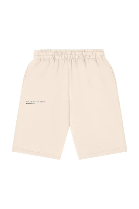 Pangaia rövidnadrág KIDS' 365 MIDWEIGHT LONG SHORTS hétköznapi bézs 10000425.CORE