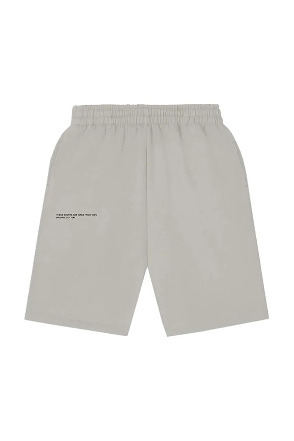 Pangaia rövidnadrág KIDS' 365 MIDWEIGHT LONG SHORTS hétköznapi bézs 10000425.CORE