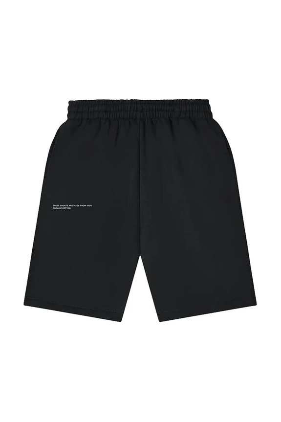 Pangaia rövidnadrág KIDS' 365 MIDWEIGHT LONG SHORTS hétköznapi fekete 10000425.CORE
