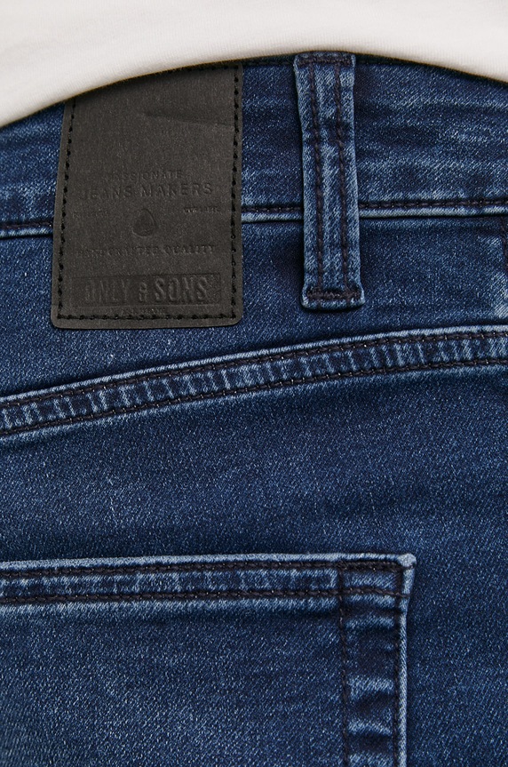 Only & Sons Szorty jeansowe granatowy 22018582