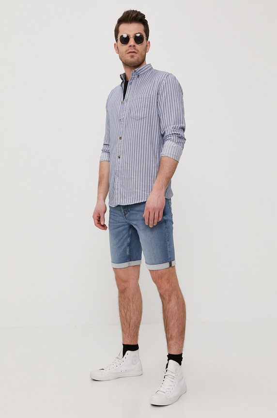 Only & Sons Szorty jeansowe niebieski 22018584