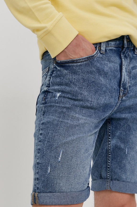 Only & Sons Szorty jeansowe niebieski 22019567