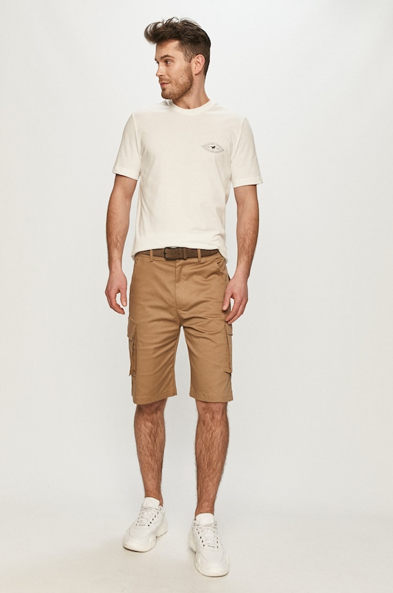 CAT Footwear Szorty 2820090.11868 beżowy AA00