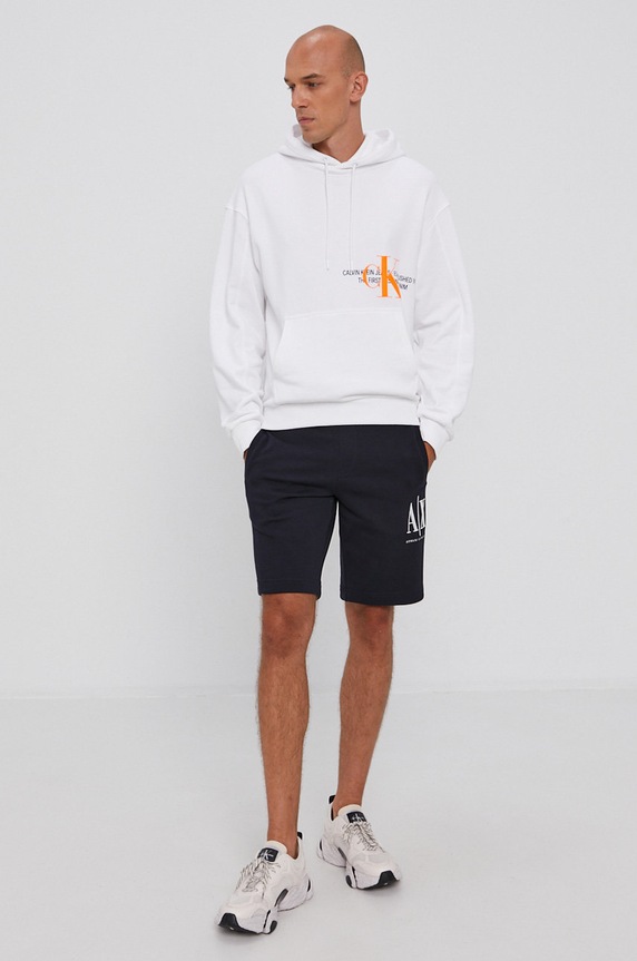 Armani Exchange rövidnadrág 8NZSPA.ZJ1ZZ.NOS sötétkék AA00