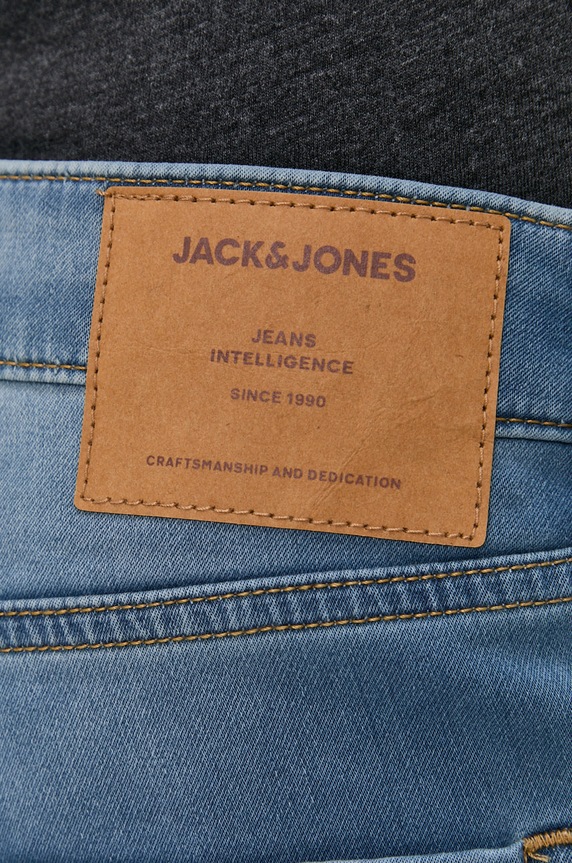 Rifľové krátke nohavice Jack & Jones modrá 12166263