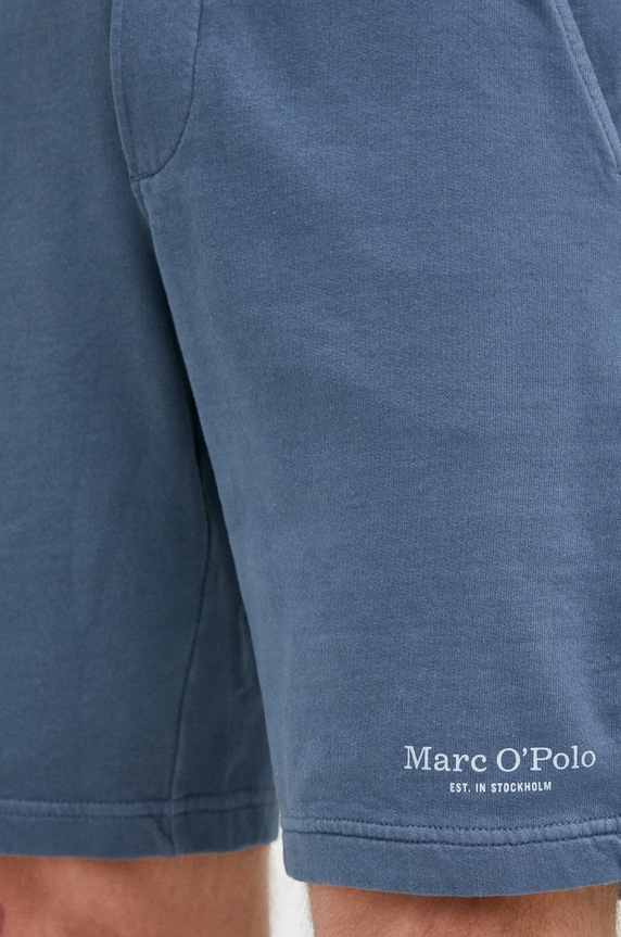 Marc O'Polo szorty bawełniane granatowy M23400317028