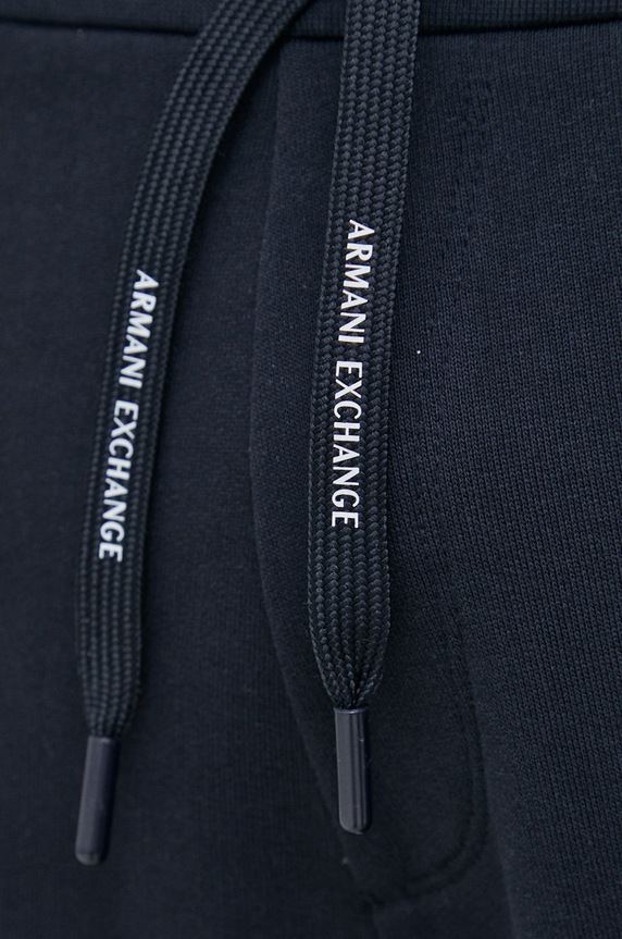 Pamučne kratke hlače Armani Exchange mornarsko plava 8NZS75.ZJKRZ.NOS