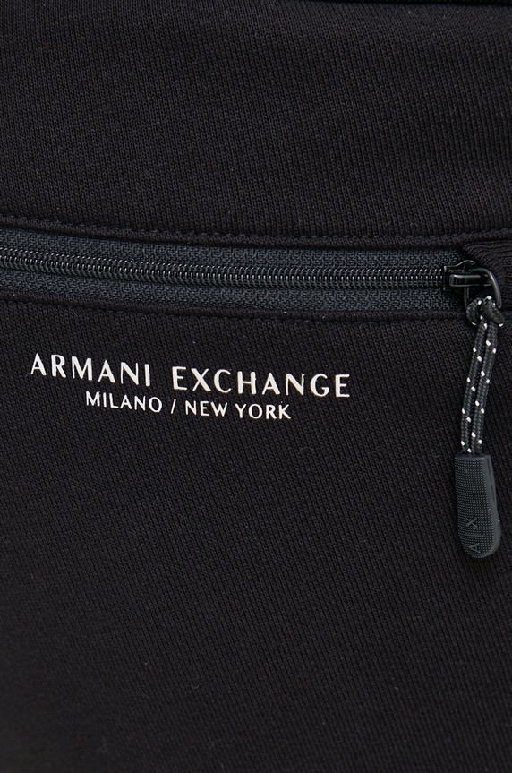 Ruházat Armani Exchange pamut rövidnadrág 8NZS75.ZJKRZ.NOS fekete