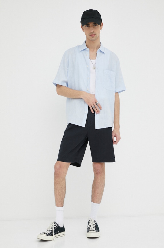 Marc O'Polo szorty M23002915060 granatowy AA00