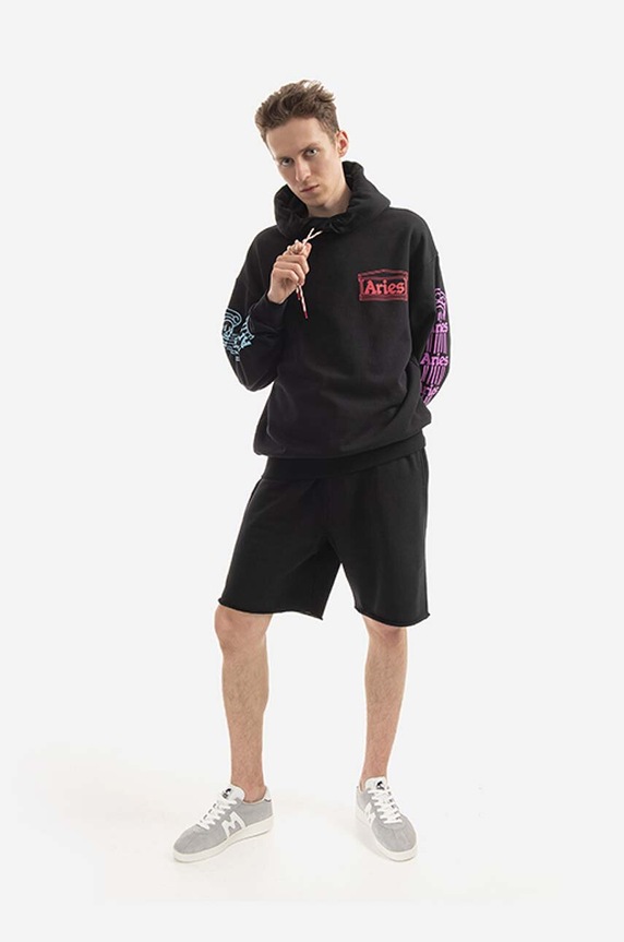 Aries cotton shorts Premium Temple AR33000 black AA00