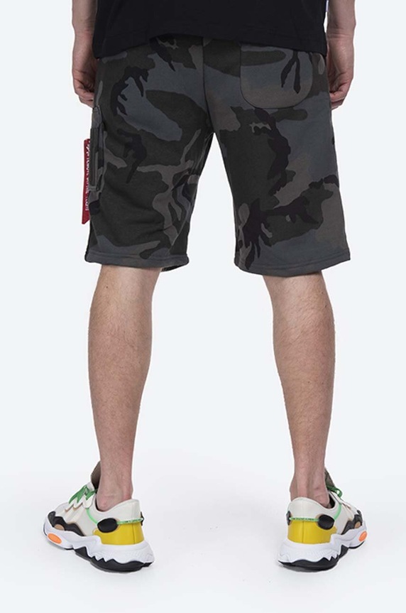 Clothing Alpha Industries shorts X-Fit Cargo Short Camo 166301C.125 gray