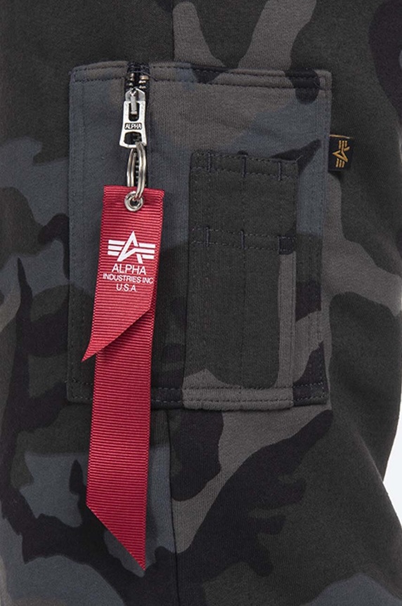 Alpha Industries shorts X-Fit Cargo Short Camo gray 166301C.125
