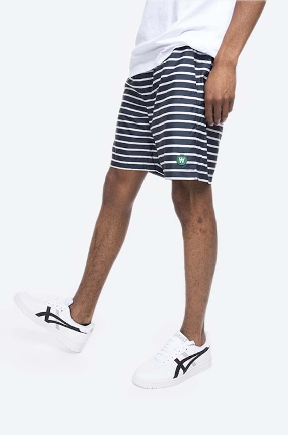 Wood Wood pantaloncini da bagno Roy tessuto blu navy 10005200.1162