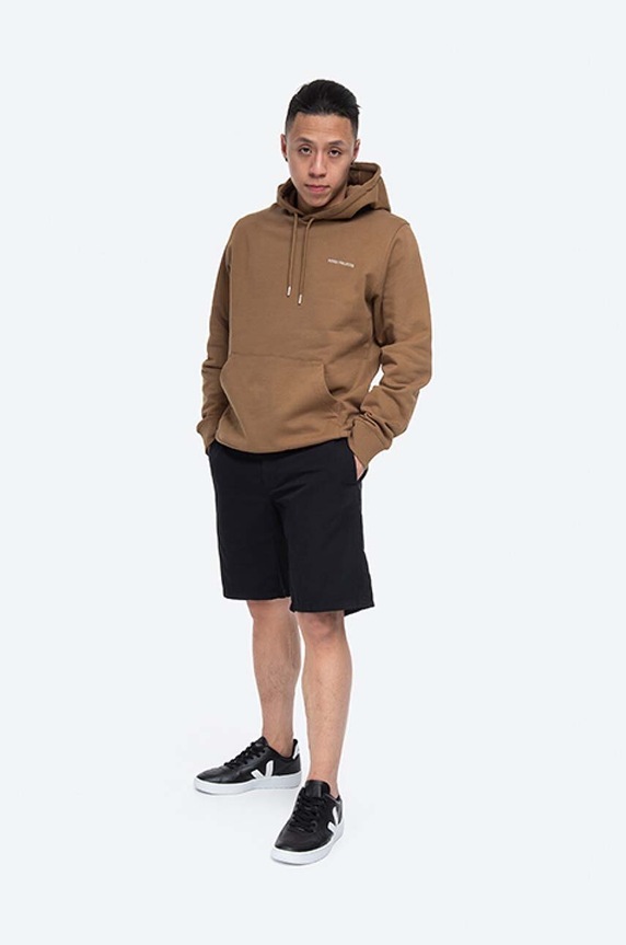 Norse Projects cotton shorts Aros Light Twill Shorts N35.0237.9999 black AA00