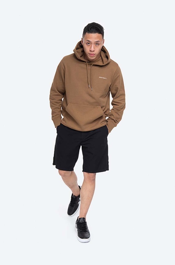 Norse Projects cotton shorts Aros Light Twill Shorts black N35.0237.9999
