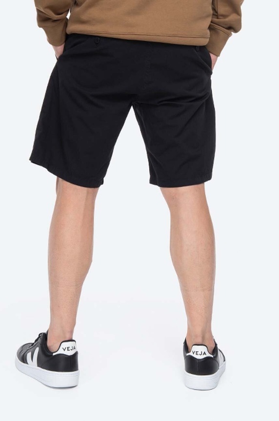 Norse Projects cotton shorts Aros Light Twill Shorts N35.0237.9999 black