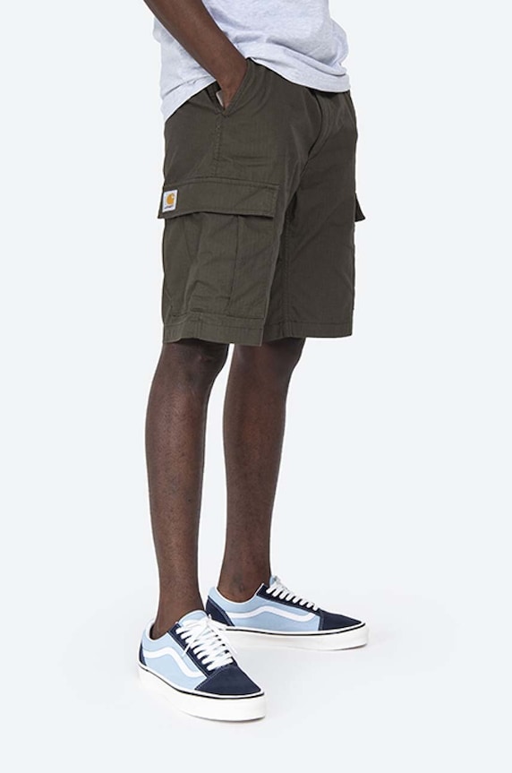 Carhartt WIP shorts Aviation Short I028245.CYPRESS green