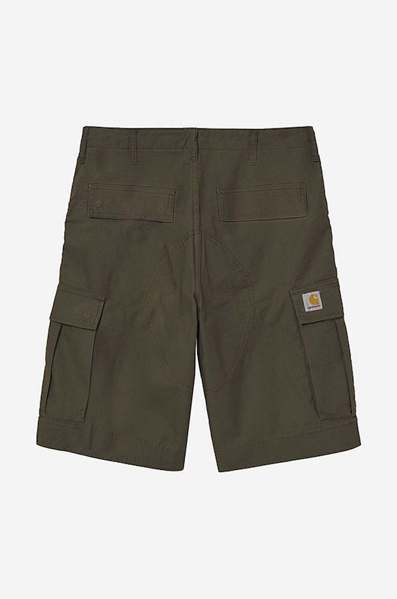 Carhartt WIP szorty bawełniane Regular Cargo Short zielony I028246.CYPRESS