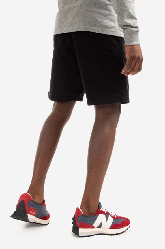 Abbigliamento Carhartt WIP pantaloncini in cotone Flint Short I030480.BLACK nero