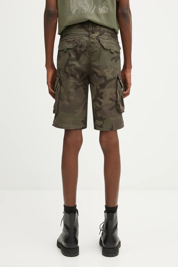 Ρούχα Σορτς Alpha Industries 196201.415 πράσινο