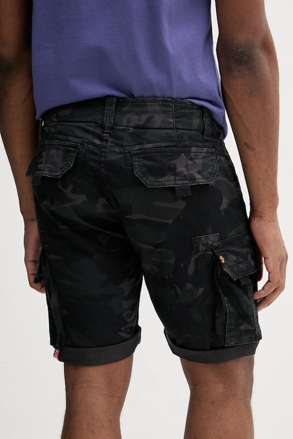 Oblečenie Bavlnené šortky Alpha Industries Crew Short Cao 196201.125 čierna
