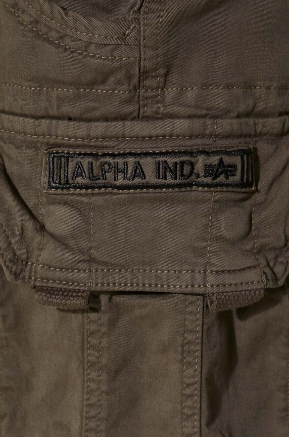 Alpha Industries szorty Crew 176203.136 zielony